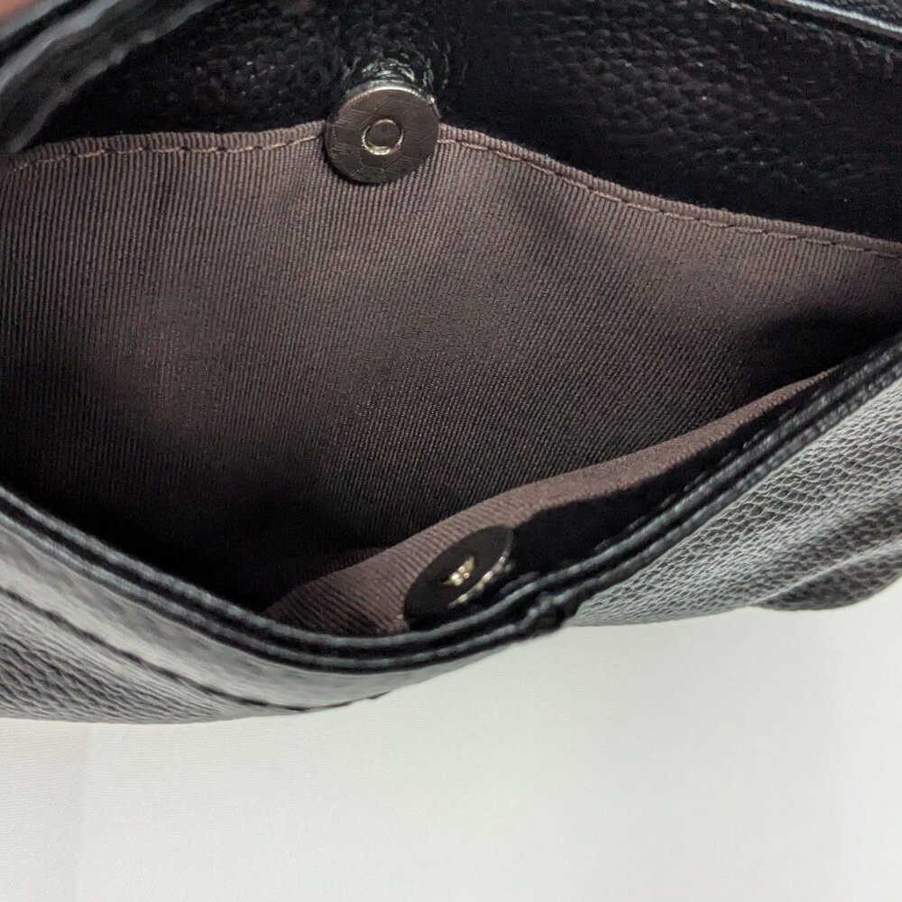 Black Leather Crossbody - Picture 4 of 8